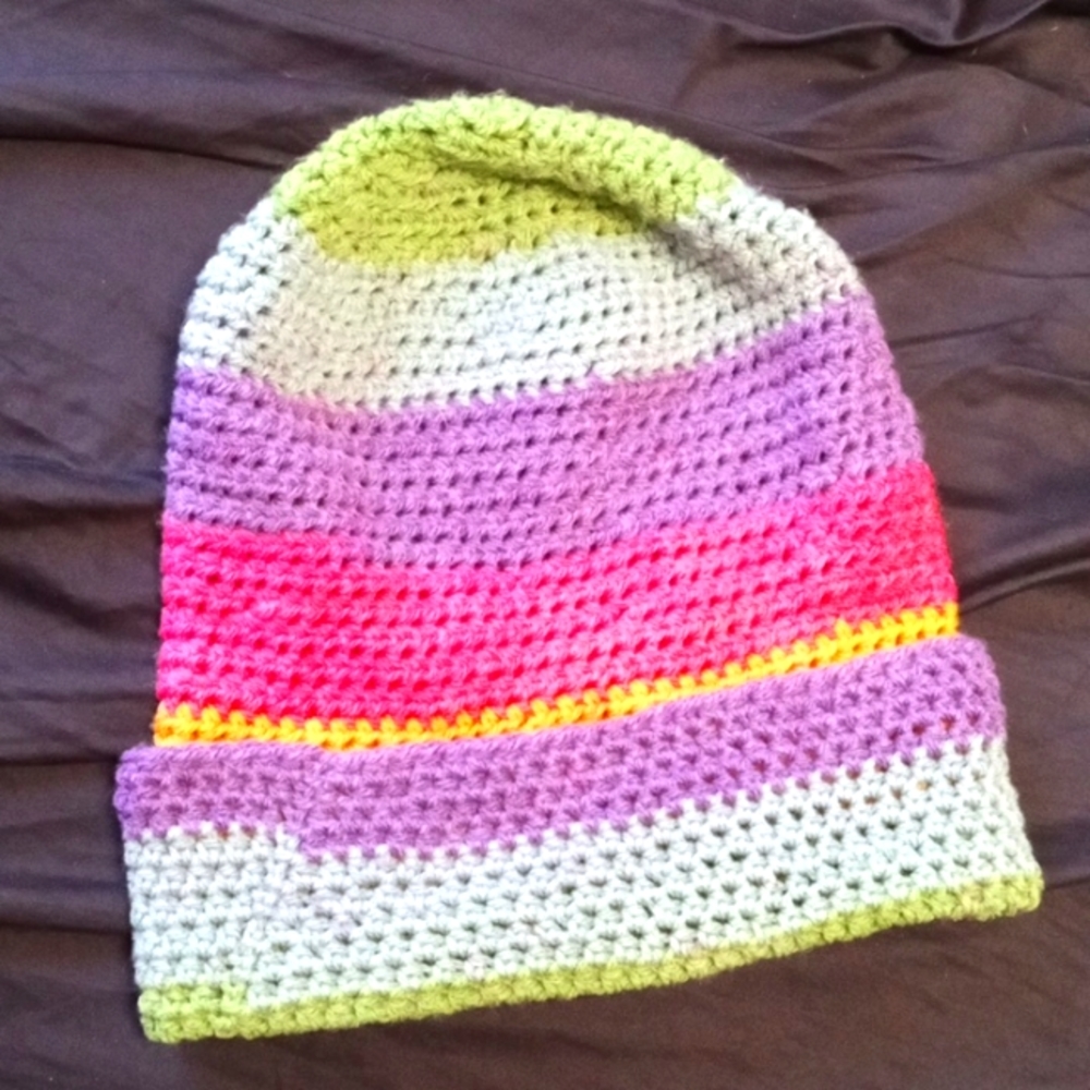 Handmade Beanie ❤️🧡💛💚🩵💙💜